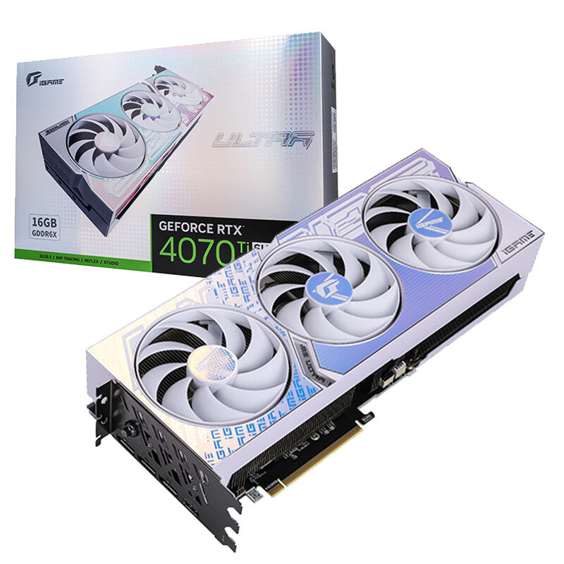 COLORFUL iGame GeForce RTX™ 4070 Ti SUPER Ultra W OC 16GB GDDR6X 白色