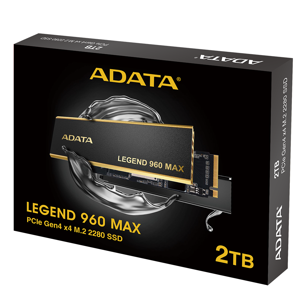 ADATA 2TB LEGEND 960 MAX ALEG-960M-2TCS M.2 2280 PCIe Gen4 x4 SSD