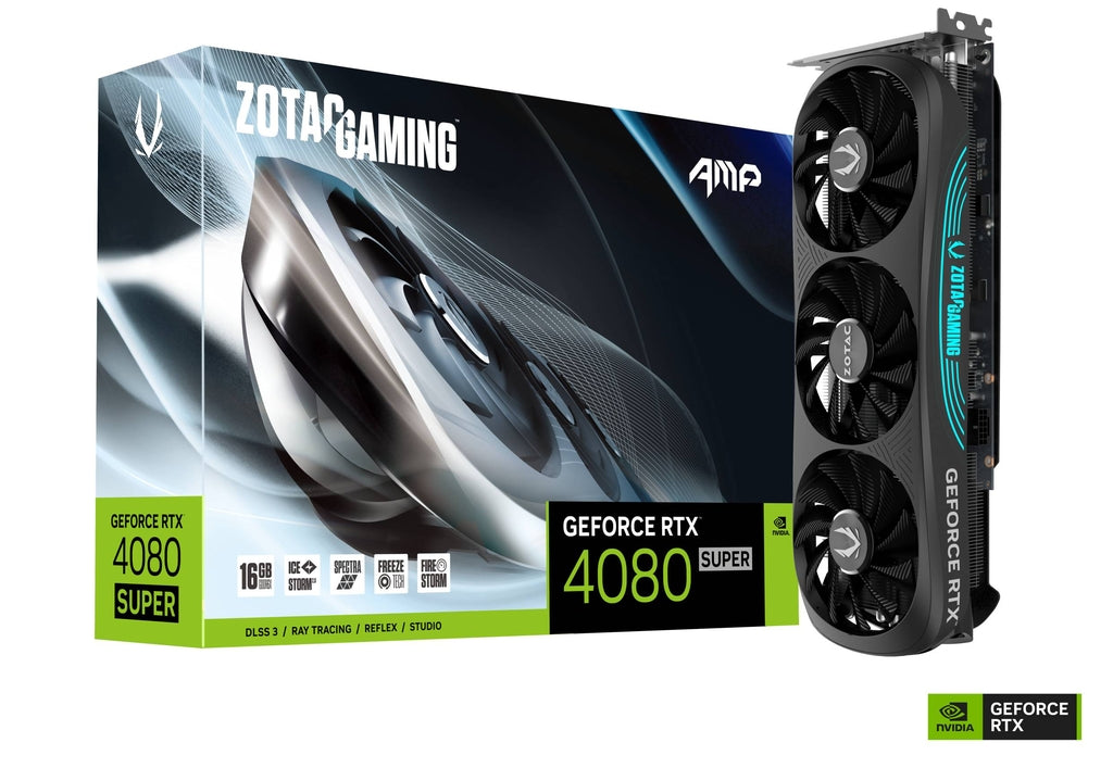 ZOTAC GAMING GeForce RTX 4080 Super AMP 16GB GDDR6X ZT-D40820F-10P