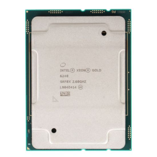 Intel Xeon Gold 6240 Tray Processor 18C 36T, 24.75M Cache, 2.60 GHz, FCLGA3647