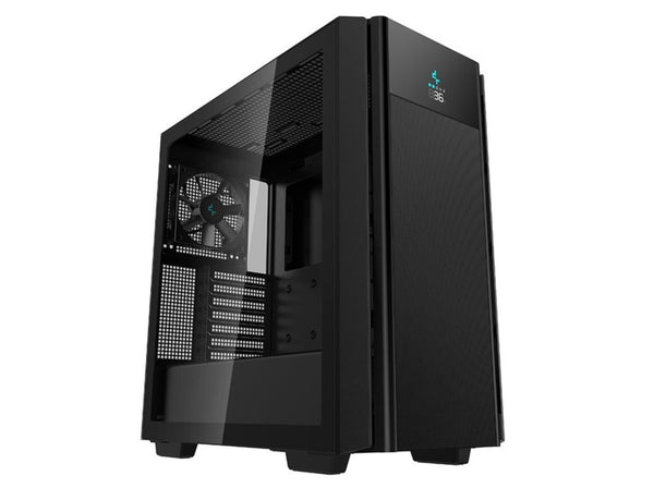 DeepCool CH510 MESH DIGITAL ATX CASE - Black 黑色 *附數字顯示屏幕-機箱溫度顯示