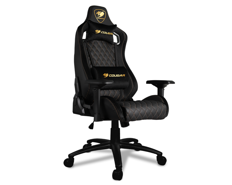 Cougar Armor S Royal High Back Ergonomic Gaming Chair (Black Gold) (Royal Royal Luxury Edition) (Direct Delivery from Agent) 