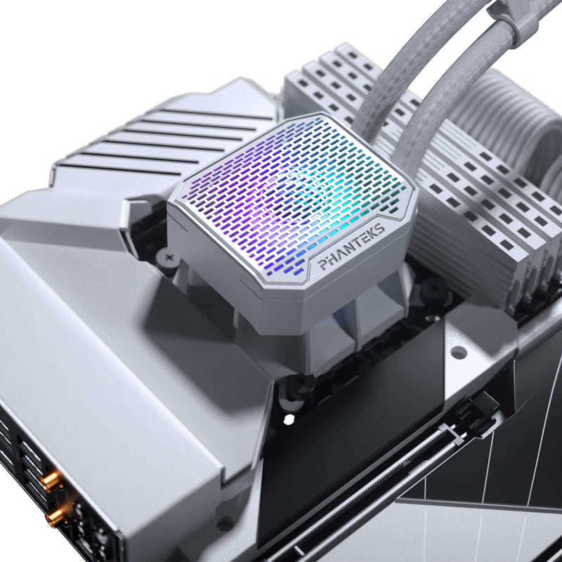 Phanteks Glacier One 360M25 Gen2 D-RGB AIO Liquid CPU Cooler - WHITE (PH-GO360M25G2_DMW02)