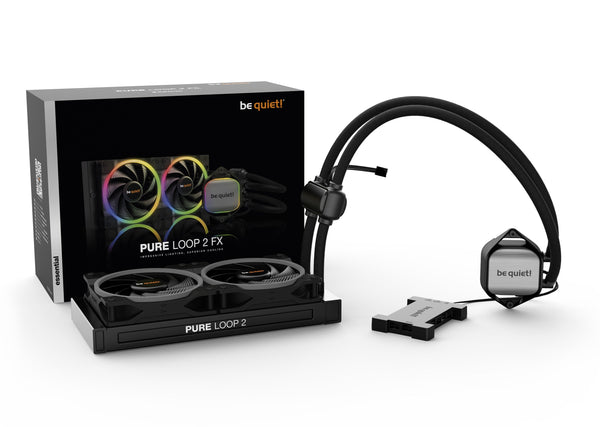 [靜音皇者] BE QUIET! PURE LOOP 2 FX BW013 240mm ARGB Liquid CPU Cooler