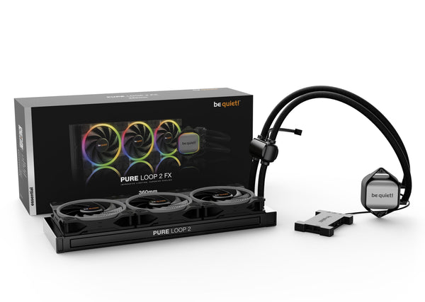 [靜音皇者] BE QUIET! PURE LOOP 2 FX BW015 360mm ARGB Liquid CPU Cooler