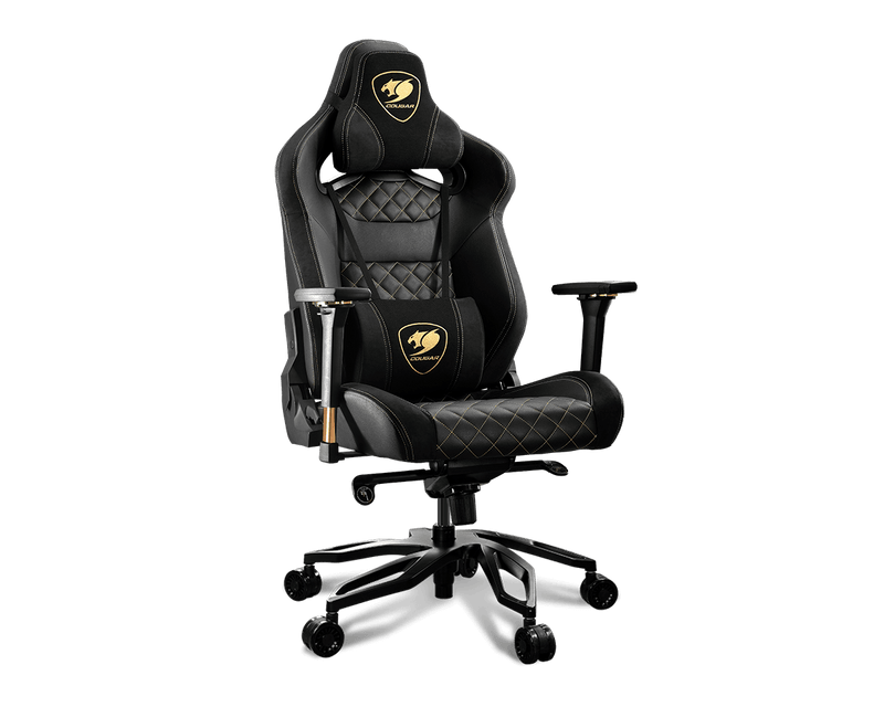 Cougar Armor Titan Pro Royal Ergonomic High Back Gaming Chair (Black Gold) (Royal Royal Luxury Edition) (Direct Delivery from Agent) 