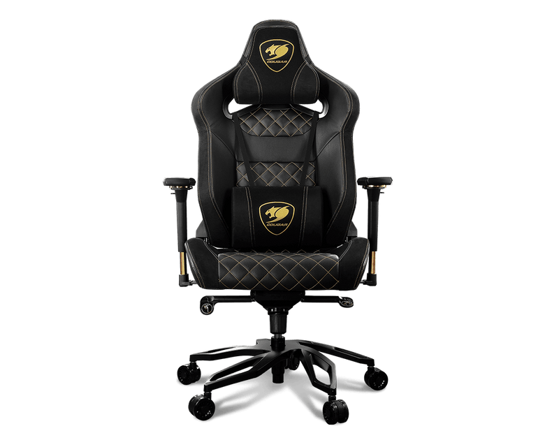 Cougar Armor Titan Pro Royal Ergonomic High Back Gaming Chair (Black Gold) (Royal Royal Luxury Edition) (Direct Delivery from Agent) 