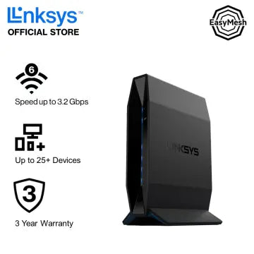 Linksys E8450 AX3200 on sale WiFi 6 Router