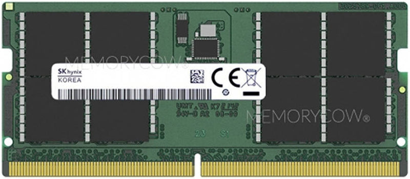 SK Hynix DDR5 SODIMM 16GB DDR5 5600MHz HMCG78AGBSA095N Memory 