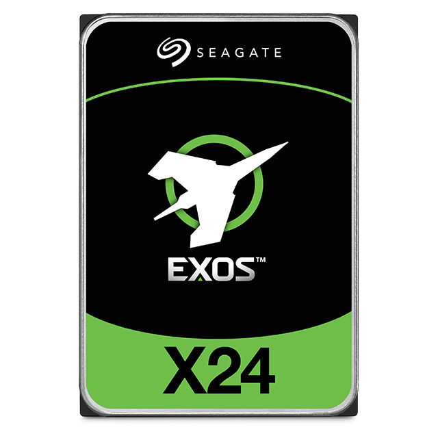 Seagate 24TB Exos X24 ST24000NM002H Enterprise 3.5" SATA 7200rpm 512MB Cache HDD