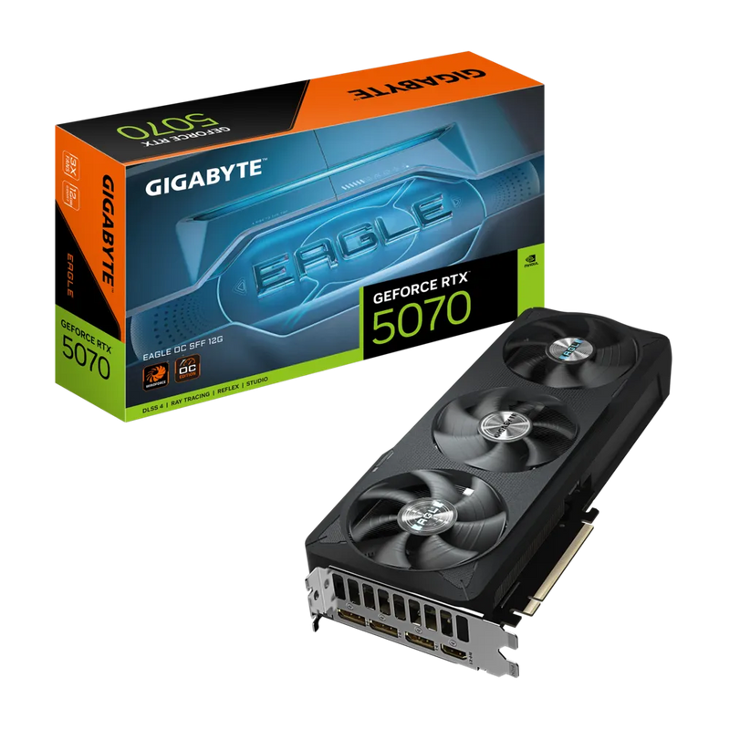 GIGABYTE GeForce RTX 5070 EAGLE OC 12GB GDDR7 GV-N5070EAGLE OC-12GD