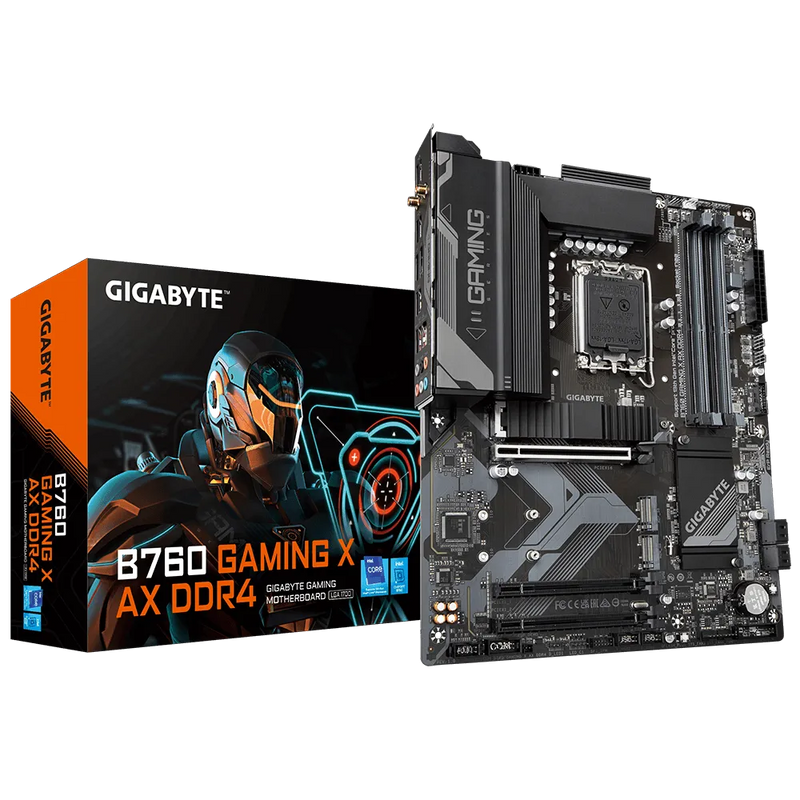 GIGABYTE B760 GAMING X AX DDR4,LGA 1700 ATX Motherboard