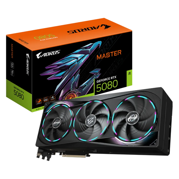 (預訂) GIGABYTE GeForce RTX 5080 AORUS MASTER 16GB GDDR7 GV-N5080AORUS M-16GD