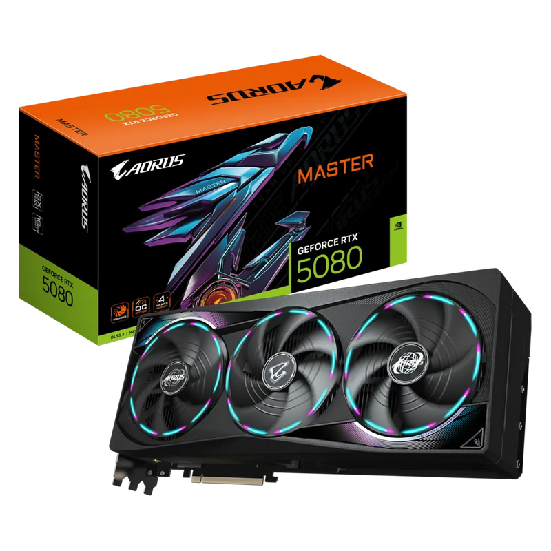 (預訂) GIGABYTE GeForce RTX 5080 AORUS MASTER 16GB GDDR7 GV-N5080AORUS M-16GD