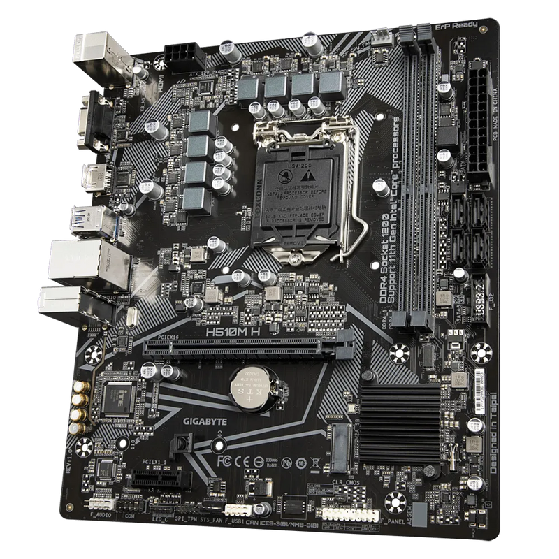 GIGABYTE H510M H DDR4,LGA 1200 mATX Motherboard