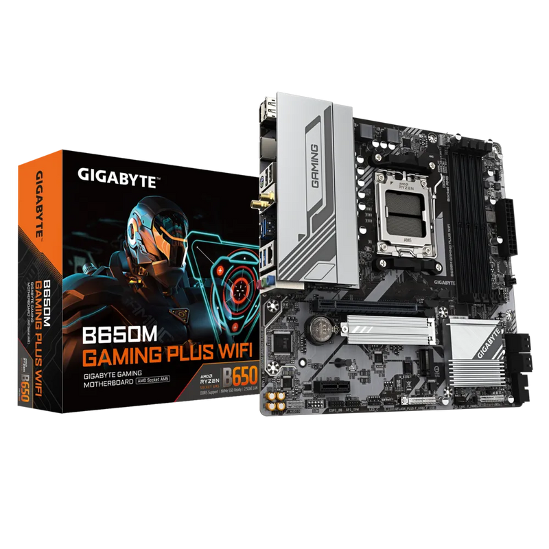 GIGABYTE B650M GAMING PLUS WIFI DDR5,Socket AM5 mATX Motherboard