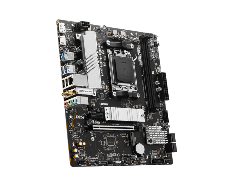 MSI B650M BOMBER WIFI DDR5,Socket AM5 mATX Motherboard