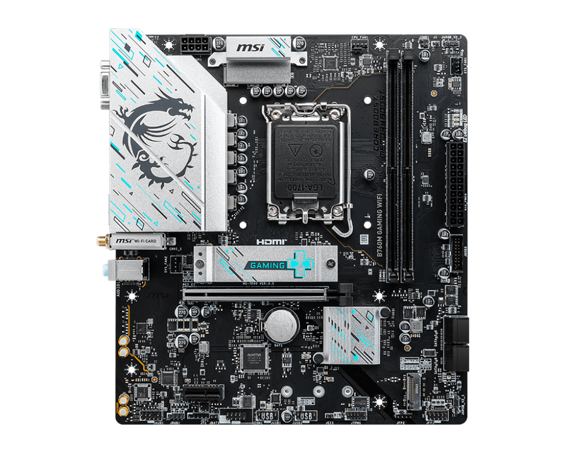 MSI B760M GAMING WIFI DDR5,LGA 1700 mATX Motherboard 