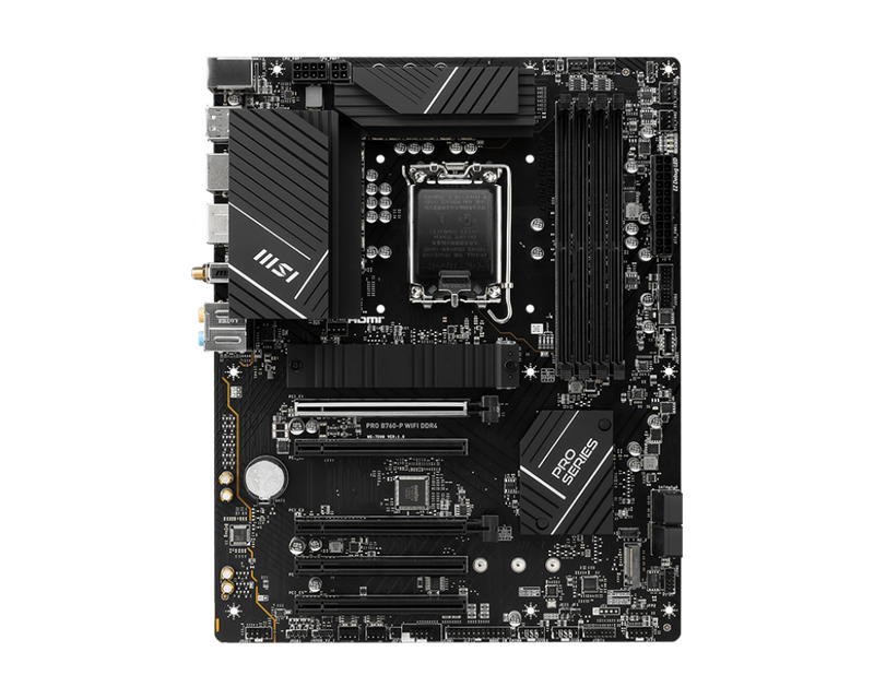 MSI PRO B760-P WIFI DDR4,LGA 1700 ATX Motherboard