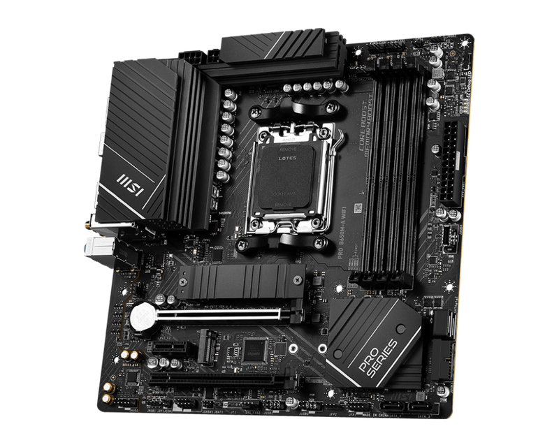 MSI PRO B650M-A WIFI DDR5,Socket AM5 mATX Motherboard