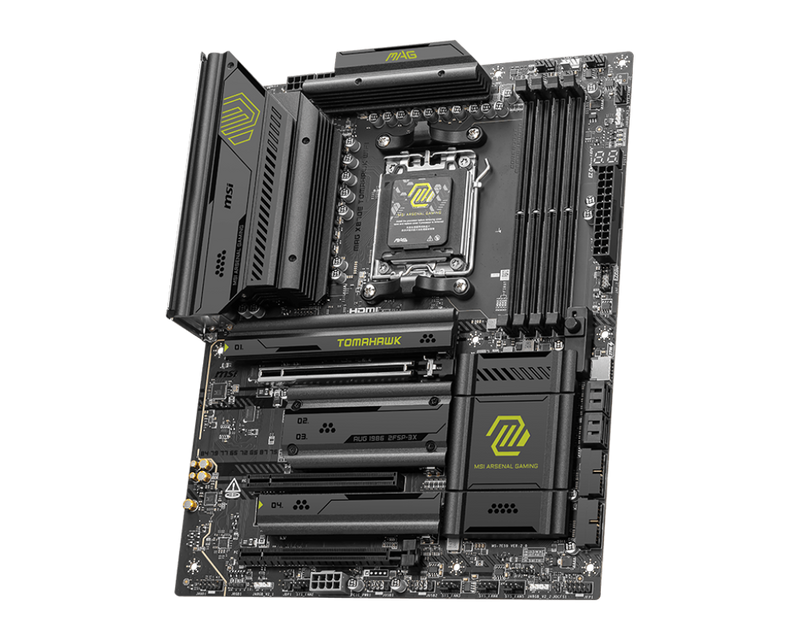 MSI MAG X870E TOMAHAWK WIFI DDR5,Socket AM5 ATX Motherboard