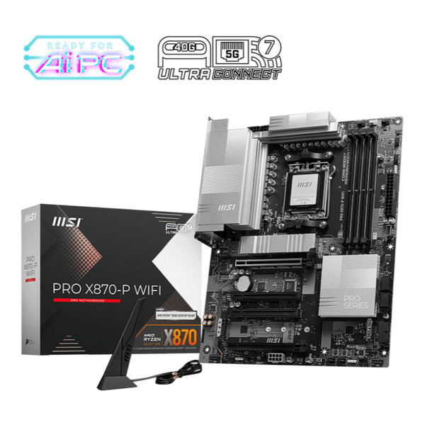 MSI PRO X870-P WIFI DDR5,Socket AM5 ATX Motherboard