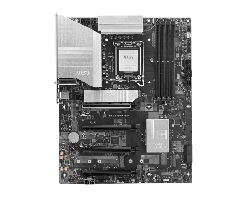 MSI PRO B860-P WIFI DDR5,LGA 1851 ATX Motherboard