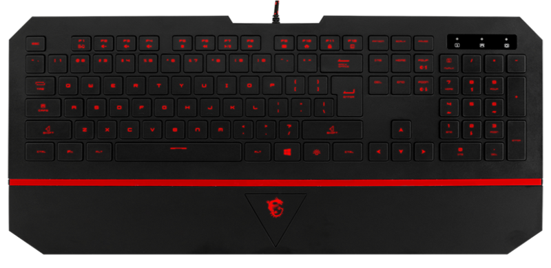 MSI INTERCEPTOR DS4100 GAMING KEYBOARD