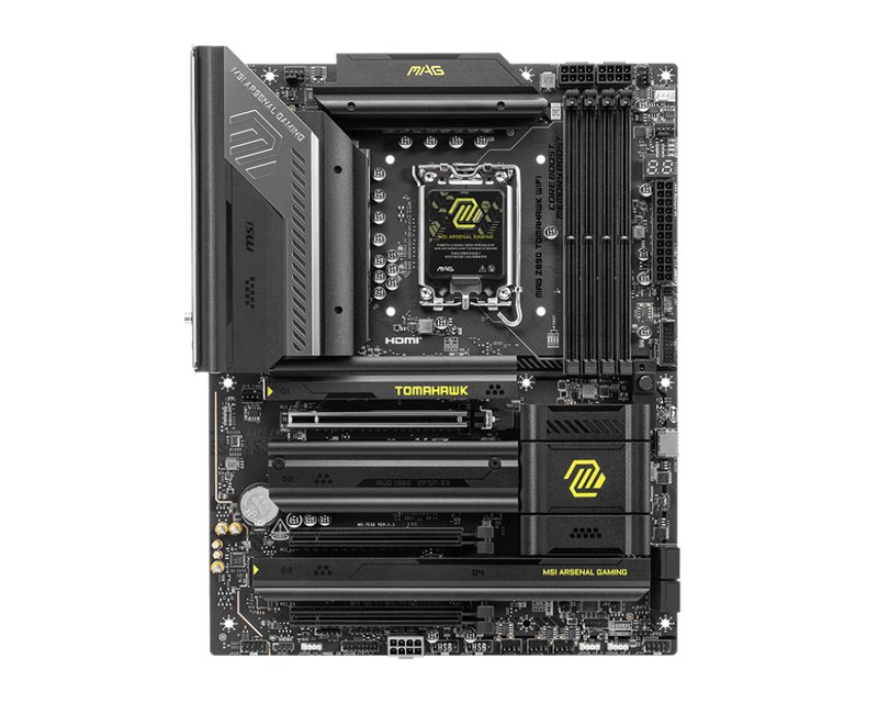 MSI MAG Z890 TOMAHAWK WIFI DDR5,LGA 1851 ATX Motherboard