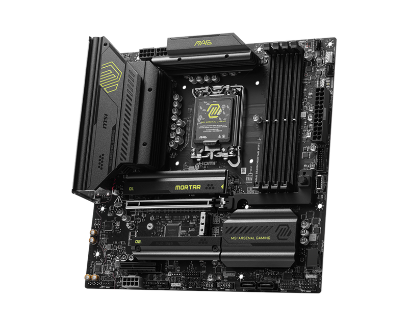 MSI MAG B860M MORTAR WIFI DDR5,LGA 1851 mATX Motherboard