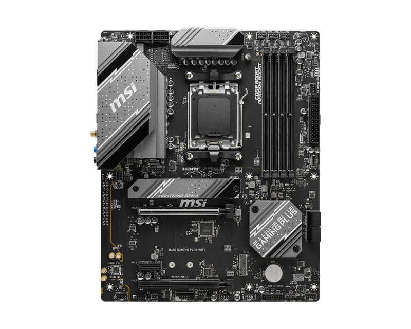 MSI B650 GAMING PLUS WIFI DDR5,Socket AM5 ATX Motherboard 