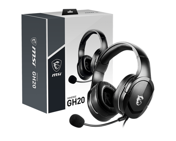MSI IMMERSE GH20 Gaming Headset 耳罩式電競耳機 EP-MGH20