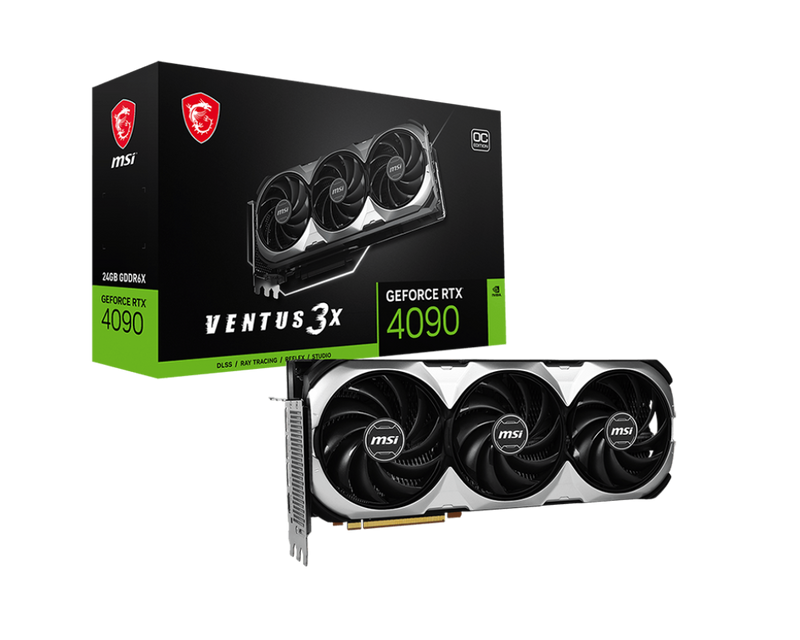 MSI GeForce RTX 4090 VENTUS 3X E OC 24GB GDDR6X 