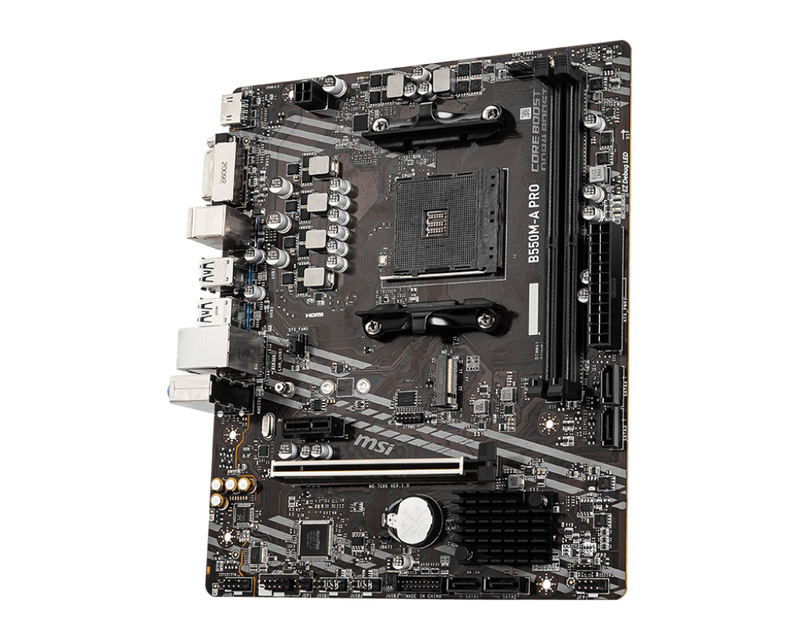 MSI B550M-A PRO DDR4,AM4 Socket mATX Motherboard