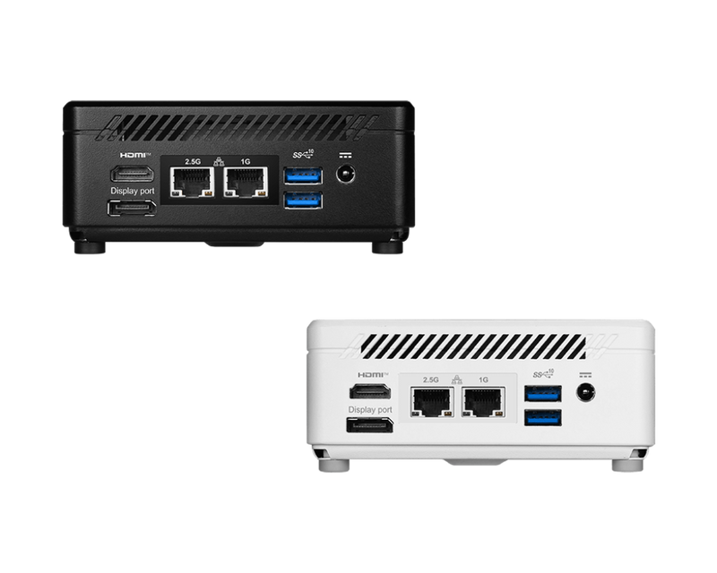 MSI Cubi 5 12M White 白色 Mini PC (Intel i5-1235U CPU / 32GB DDR4 Ram / 1TB M.2 SSD / Thunderbolt 4)