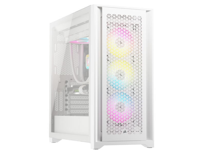 CORSAIR iCUE 5000D RGB AIRFLOW White 白色 Tempered Glass ATX Case CC-9011243-WW