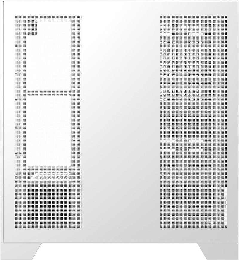 [最新產品] darkFlash DY450 Pro White 白色 玻璃(連頂部)全景 ATX Case 支援背插式主機板 (附前置控制顯示屏) (CA-DY450W)