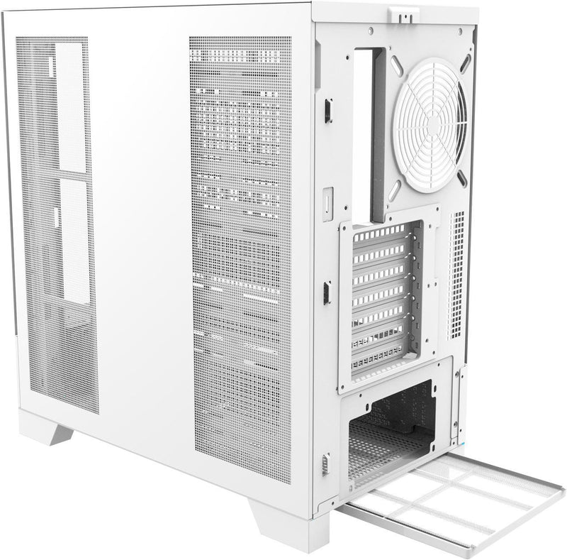 [最新產品] darkFlash DY451 Pro White 白色 玻璃全景 ATX Case 支援背插式主機板 (附前置控制顯示屏) (CA-DY451W)