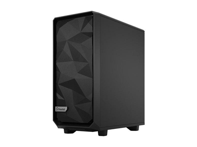 Fractal Design Meshify 2 Compact Dark Black Tempered Glass ATX Case FD-C-MES2C-02