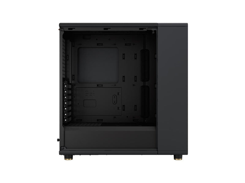 Fractal Design North Charcoal Black ATX Case with Walnut Front and Dark Tinted TG Side Panel FD-C-NOR1C-02 