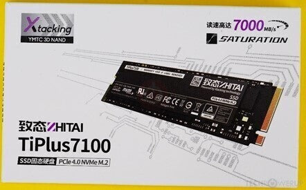 ZhiTai TiPlus7100 2TB PCIe 4.0 x4 TLC NVMe M.2 SSD (R:7000/W:6000)