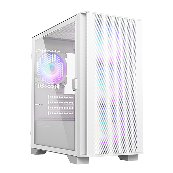 MONTECH AIR 100 White ARGB Tempered Glass Micro-ATX Case MO-CA-AIR100-ARGB-WH