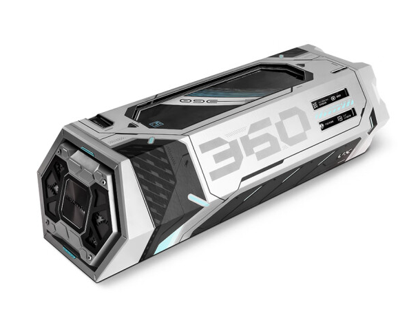 VALKYRIE E360 VALKYRIE WHITE White ARGB with LCD Display 360mm Liquid CPU Cooler