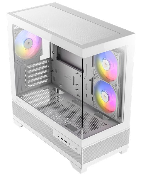 ANTEC CX500M ARGB White 白色 無立柱全景 MATX Case