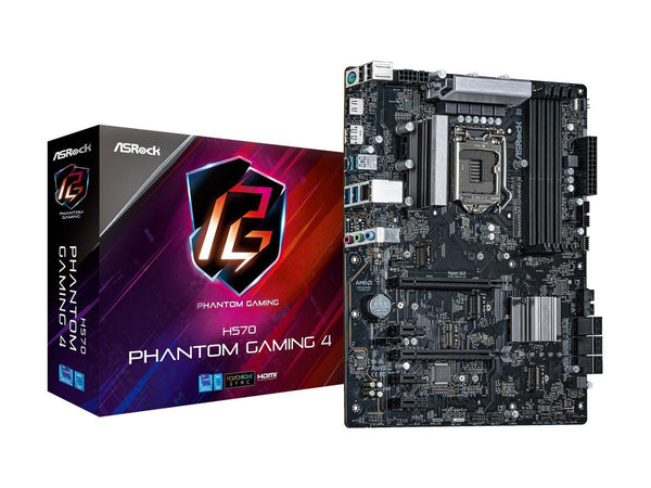 ASRock H570 Phantom Gaming 4 DDR4,LGA 1200 ATX Motherboard 