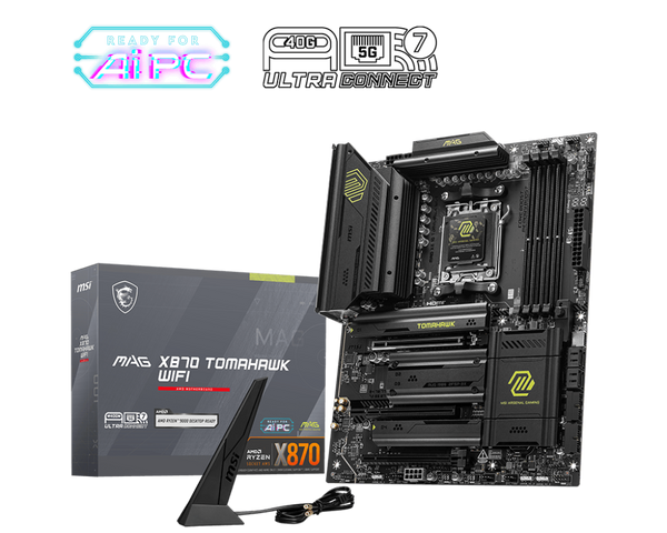 MSI MAG X870 TOMAHAWK WIFI DDR5,Socket AM5 ATX Motherboard