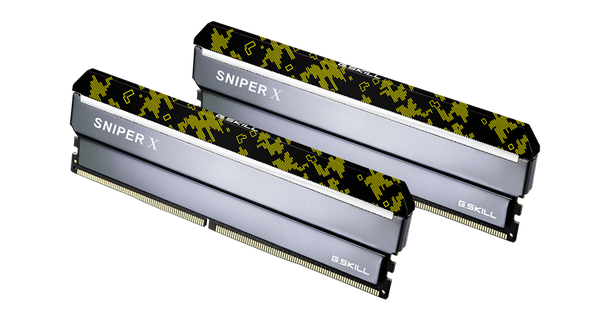 G.SKILL 16GB Kit (2x8GB) Sniper X F4-3600C19D-16GSXKB DDR4 3600MHz Memory