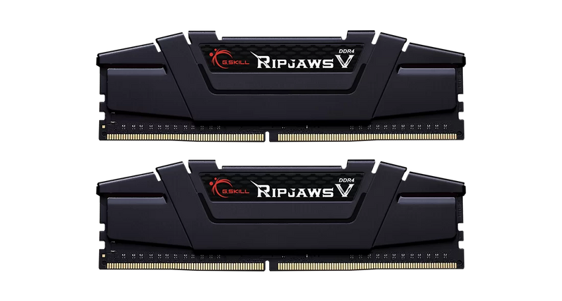 G.SKILL 64GB Kit (2x32GB) Ripjaws V F4-3200C16D-64GVK DDR4 3200MHz Memory