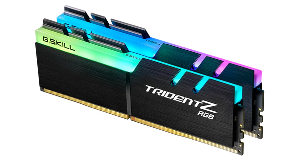 G.SKILL 16GB Kit (2x8GB) Trident Z RGB (for AMD & Intel) F4-3600C18D-16GTZRX DDR4 3600MHz Memory