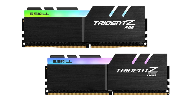 G.SKILL 16GB Kit (2x8GB) Trident Z RGB (for AMD & Intel) F4-3600C18D-16GTZRX DDR4 3600MHz Memory